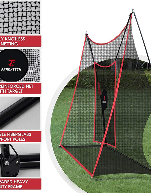 Load image into Gallery viewer, Golf Hitting Net Heavy Duty Golf Practice Net for Backyard Driving Golf Net with High Impact Chipping Hitting Target Golf Driving Practice Net Include Carry Bag Golf Balls for Indoor Outdoor
