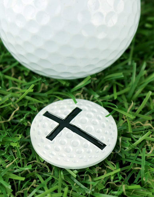 Load image into Gallery viewer, Golf Cart Hat Clip, Assorted Pattern Golf Ball Markers 24.4Mm,Nice Golf Gift for Women Men,Pack of 2
