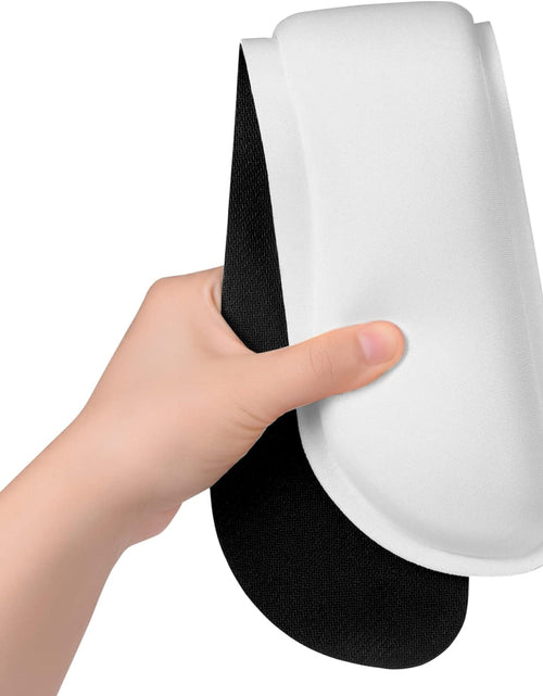 Load image into Gallery viewer, Enlarge Keyboard Wrist Rest, Memory Foam Wrist Cushion for Desk Mats Support, Cute Typing Pain Relief Keyboard Mouse Pad Rests Set with Non-Slip Base for Gaming Laptop Office, Ivory White
